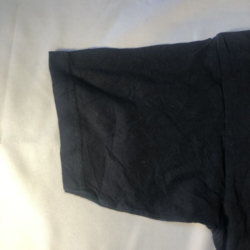Proud to Have Served US Army Black T-Shirt Men's Size M Crewneck Navy Veteran - Picture 7 of 11